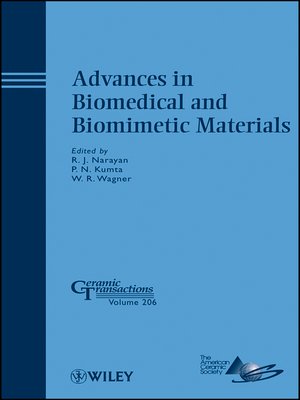 cover image of Advances in Biomedical and Biomimetic Materials